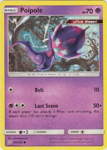 Carta Poipole (102/236) do set Sintonia Mental — Pokémon TCG | Bynx