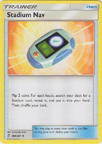 Carta Stadium Nav (208/236) do set Sintonia Mental — Pokémon TCG | Bynx