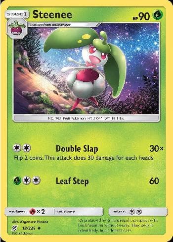 Carta Steenee (18/236) do set Sintonia Mental — Pokémon TCG | Bynx