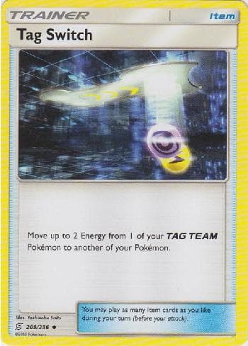 Carta Tag Switch (209/236) do set Sintonia Mental — Pokémon TCG | Bynx