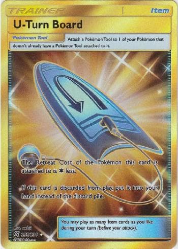 Carta U-Turn Board (255/236) do set Sintonia Mental — Pokémon TCG | Bynx