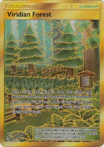 Carta Viridian Forest (256/236) do set Sintonia Mental — Pokémon TCG | Bynx
