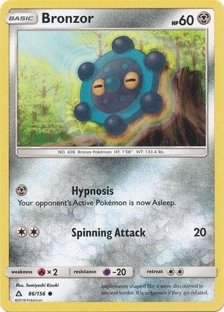 Carta Bronzor (86/156) do set Ultraprisma — Pokémon TCG | Bynx