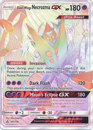 Dawn Wings Necrozma-GX (161/156) — Ultraprisma