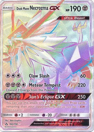 Dusk Mane Necrozma-GX (163/156) — Ultraprisma