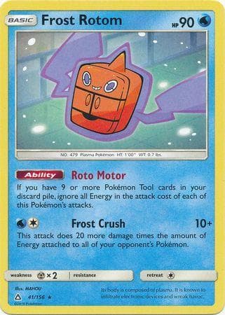 Carta Frost Rotom (41/156) do set Ultraprisma — Pokémon TCG | Bynx