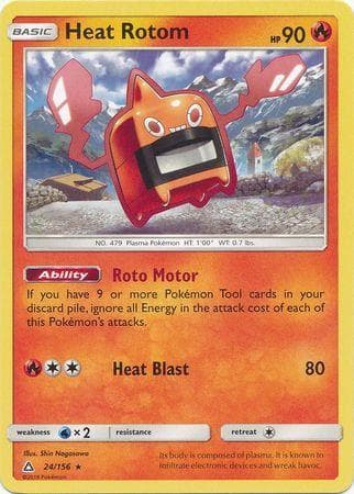 Carta Heat Rotom (24/156) do set Ultraprisma — Pokémon TCG | Bynx