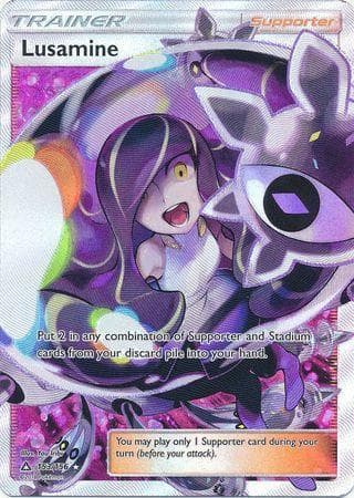 Carta Lusamine (153/156) do set Ultraprisma — Pokémon TCG | Bynx