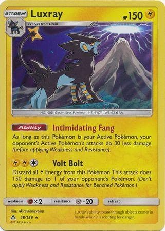 Carta Luxray (48/156) do set Ultraprisma — Pokémon TCG | Bynx