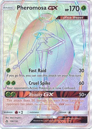 Carta Pheromosa-GX (158/156) do set Ultraprisma — Pokémon TCG | Bynx