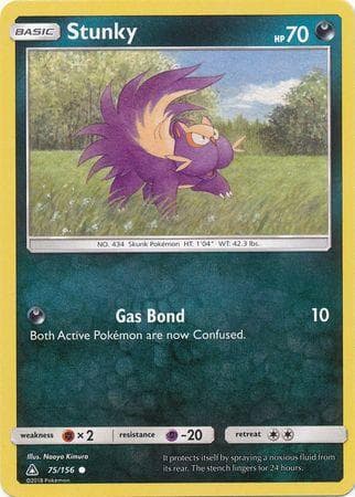 Carta Stunky (75/156) do set Ultraprisma — Pokémon TCG | Bynx
