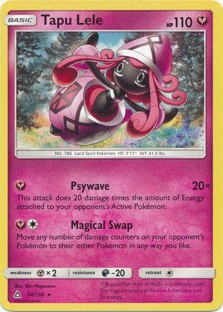 Carta Tapu Lele (94/156) do set Ultraprisma — Pokémon TCG | Bynx
