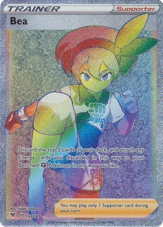 Carta Bea (193/185) do set Voltagem Vívida — Pokémon TCG | Bynx