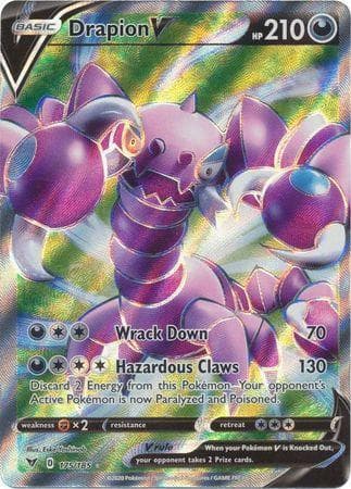 Carta Drapion-V (175/185) do set Voltagem Vívida — Pokémon TCG | Bynx