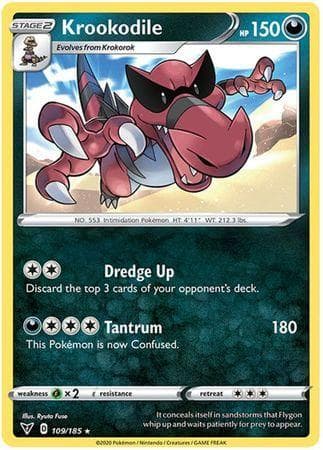 Krookodile (109/185) — Voltagem Vívida