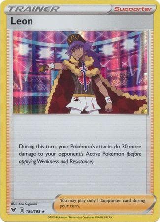 Carta Leon (154/185) do set Voltagem Vívida — Pokémon TCG | Bynx