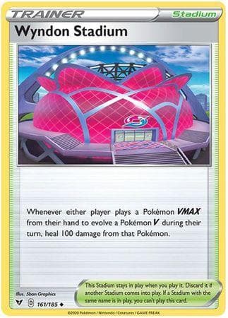 Carta Wyndon Stadium (161/185) do set Voltagem Vívida — Pokémon TCG | Bynx