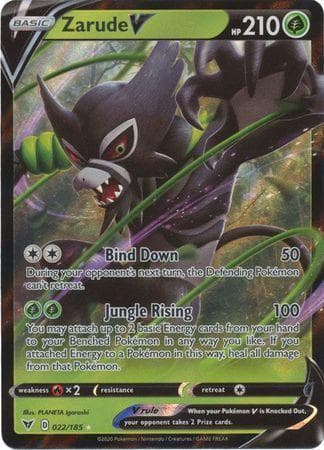 Carta Zarude-V (22/185) do set Voltagem Vívida — Pokémon TCG | Bynx