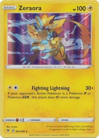 Carta Zeraora (61/185) do set Voltagem Vívida — Pokémon TCG | Bynx