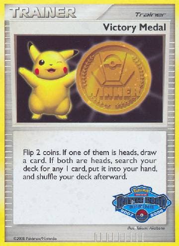 Carta Victory Medal - Spring 2007-2008 (07-08/9) do set Victory Medals — Pokémon TCG | Bynx