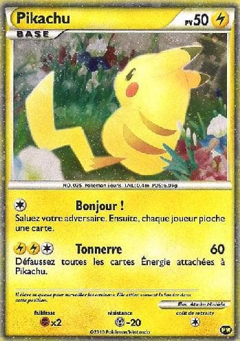 Pikachu (7/9) — World Collection