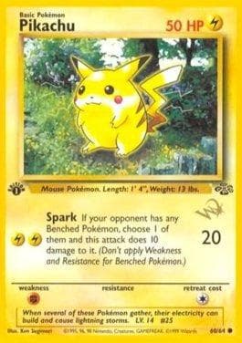 Pikachu (001/007) — WOTC Promotional Cards