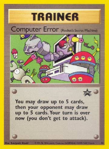 Carta Computer Error (16/53) do set Wizards Black Star Promos — Pokémon TCG | Bynx