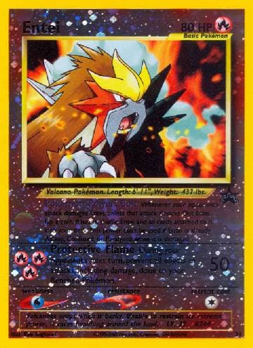 Carta Entei (34/53) do set Wizards Black Star Promos — Pokémon TCG | Bynx