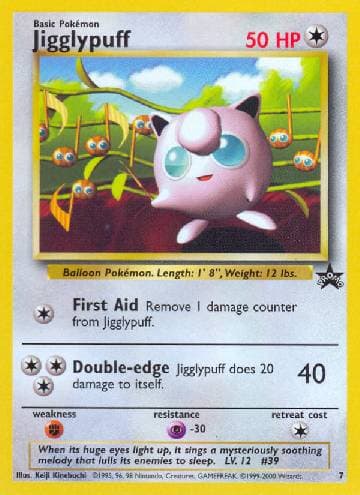 Jigglypuff (7/53) — Wizards Black Star Promos