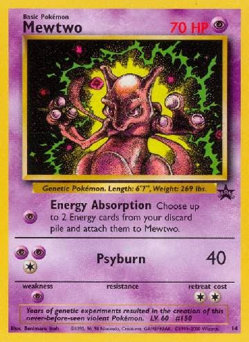Mewtwo (14/53) — Wizards Black Star Promos