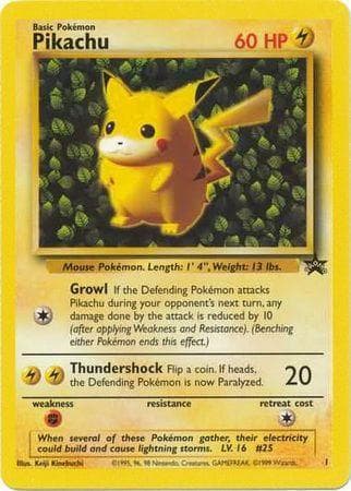 Pikachu (1/53) — Wizards Black Star Promos