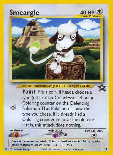 Smeargle (32/53) — Wizards Black Star Promos