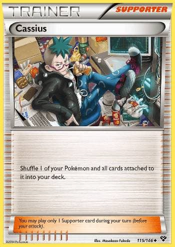 Carta Cassius (115/146) do set XY — Pokémon TCG | Bynx