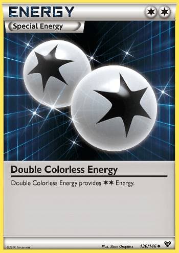 Double Colorless Energy (130/146) — XY