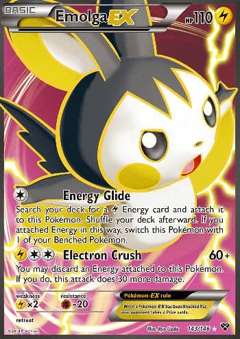 Emolga-EX (143/146) — XY