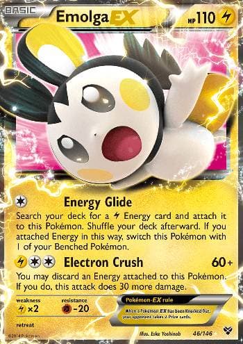Emolga-EX (46/146) — XY
