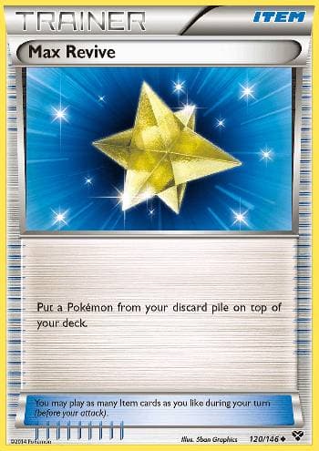 Carta Max Revive (120/146) do set XY — Pokémon TCG | Bynx