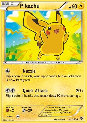 Pikachu (42/146) — XY