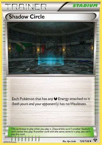 Carta Shadow Circle (126/146) do set XY — Pokémon TCG | Bynx