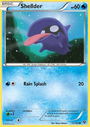 Shellder (31/146) — XY