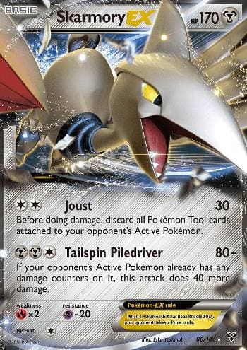 Skarmory-EX (80/146) — XY