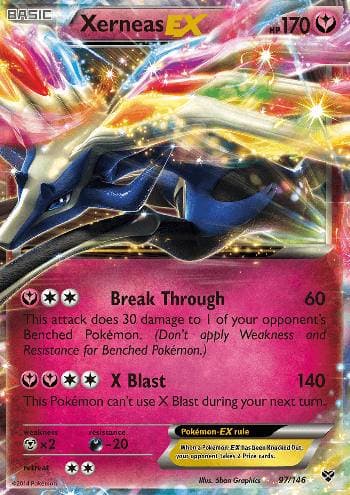 Xerneas-EX (97/146) — XY