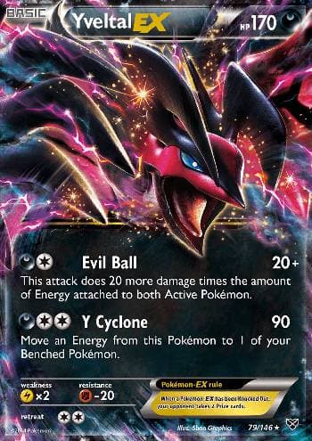 Yveltal-EX (79/146) — XY