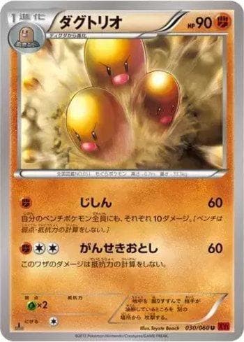 Dugtrio (030/060) — Collection Y