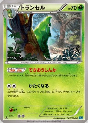 Carta Metapod (002/080) do set Wild Blaze — Pokémon TCG | Bynx