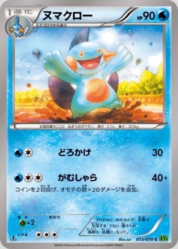 Carta Marshtomp (013/070) do set Tidal Storm — Pokémon TCG | Bynx