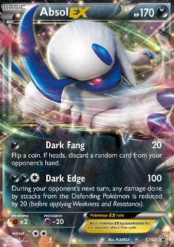 Carta Absol-EX do set XY Promos — Pokémon TCG | Bynx