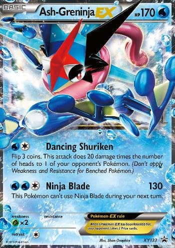 Carta Ash-Greninja-EX do set XY Promos — Pokémon TCG | Bynx