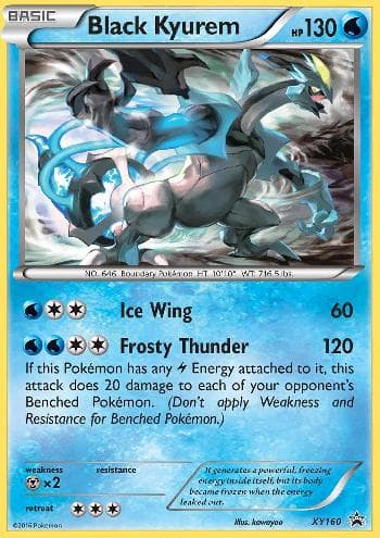 Carta Black Kyurem do set XY Promos — Pokémon TCG | Bynx