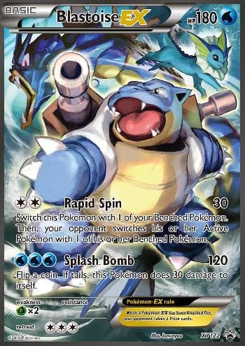 Carta Blastoise-EX do set XY Promos — Pokémon TCG | Bynx